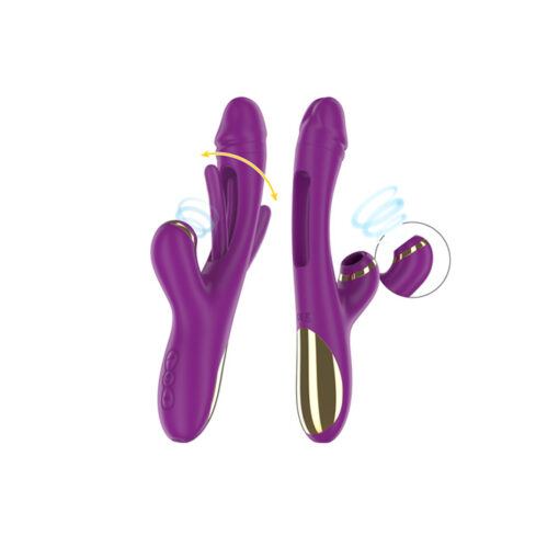 Ateneo vibrador succionador con lengua interna flip-flap - Imagen 5