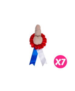 Broche despedida galardón pene pack 6