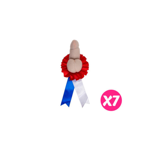 Broche despedida galardón pene pack 6