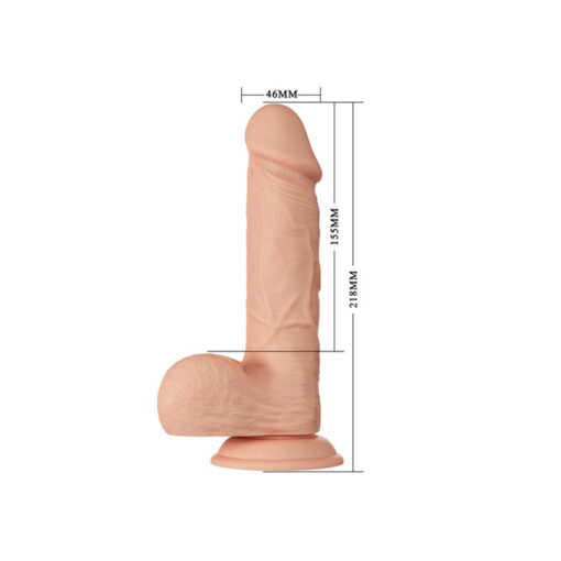 Bahamut dildo tacto piel con ventosa 8,5 - Imagen 5