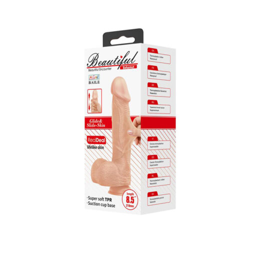 Bahamut dildo tacto piel con ventosa 8,5 - Imagen 4