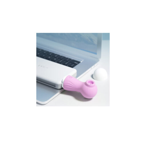 Mini succionador rosa USB - Imagen 3