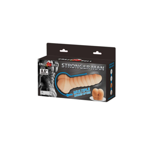 Stronger Man funda pene y masturbador con vibración - Imagen 4