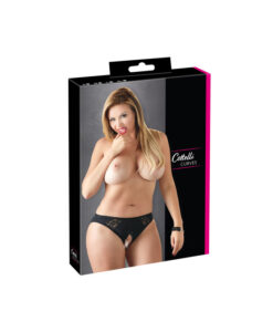 Alternative view of Cottelli braguita abierta negra XL