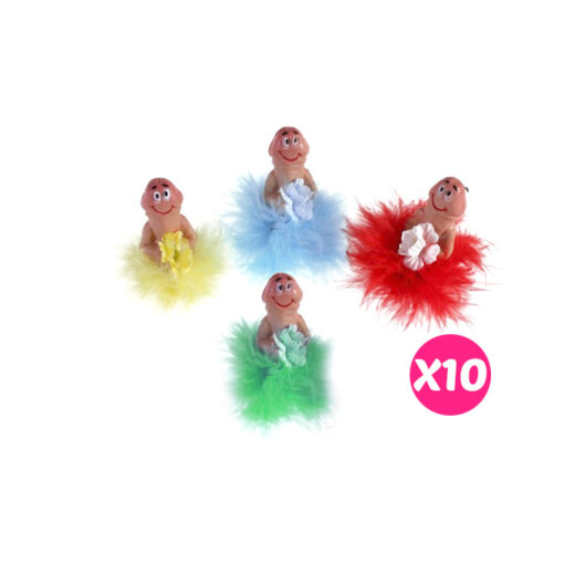 Broches despedida pitos pack de 10