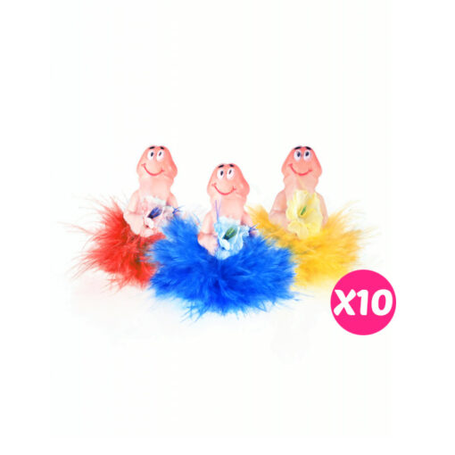 Broches despedida pitos pack de 10 - Imagen 2