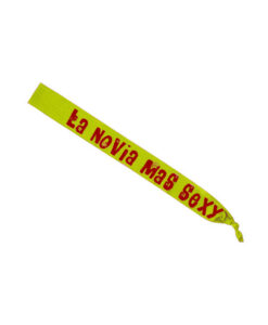 Banda despedida fluo 'La novia más sexy'