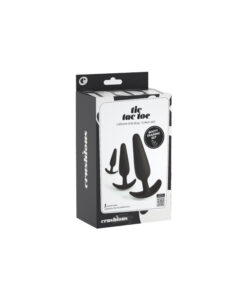 Alternative view of Tic Tac Toe plugs de silicona pack de 3