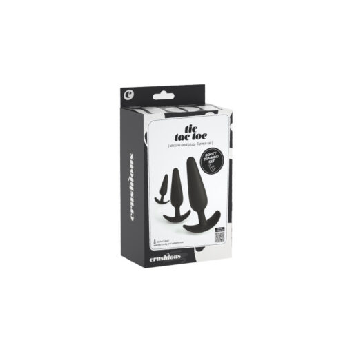 Tic Tac Toe plugs de silicona pack de 3 - Imagen 2