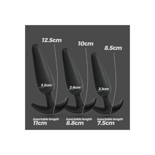 Tic Tac Toe plugs de silicona pack de 3 - Imagen 3