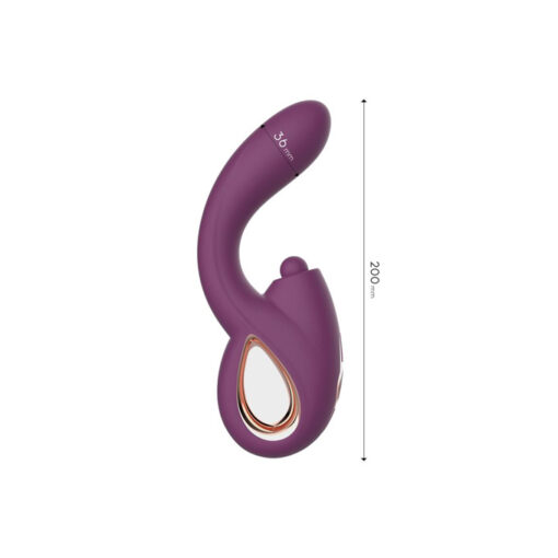Action Vinca pulsador-vibrador con efecto penetración - Imagen 2