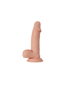 Zebulón dildo tacto piel con ventosa 7,6