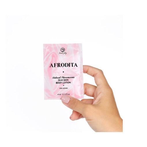 Afrodita loción con feromonas piel de seda monodosis