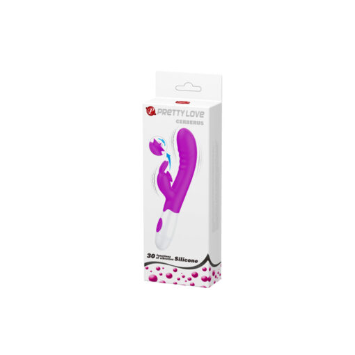 Pretty Love Cerberus vibrador conejito mini lengua - Imagen 5