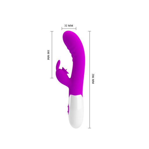 Pretty Love Cerberus vibrador conejito mini lengua - Imagen 6