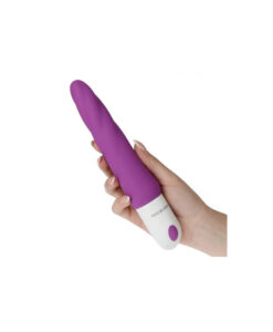 Alternative view of Elys Unicorn vibrador forma cónica morado