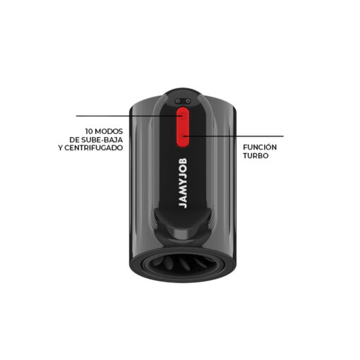 Vortex masturbador de mano giratorio-sube-baja - Imagen 3