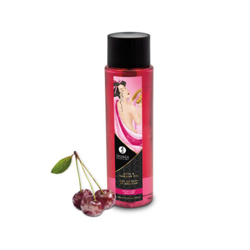 Shunga gel de ducha sabor cereza 370 ml