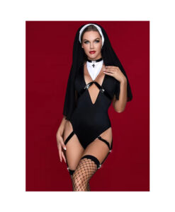 7909 Disfraz de monja completo S/M