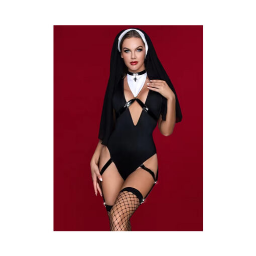 7909 Disfraz de monja completo S/M