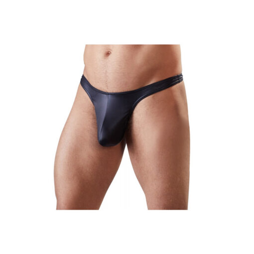 Svenjoyment tanga sin tira trasera efecto cuero M