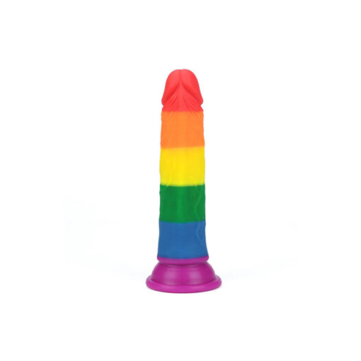 Prider dildo arcoiris silicona S - Imagen 4