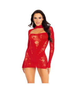 Leg Avenue vestido rojo ajustado S/M/L