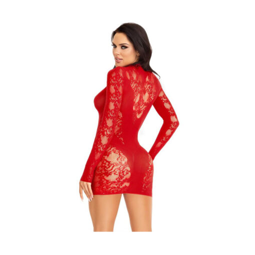 Leg Avenue vestido rojo ajustado S/M/L - Imagen 2