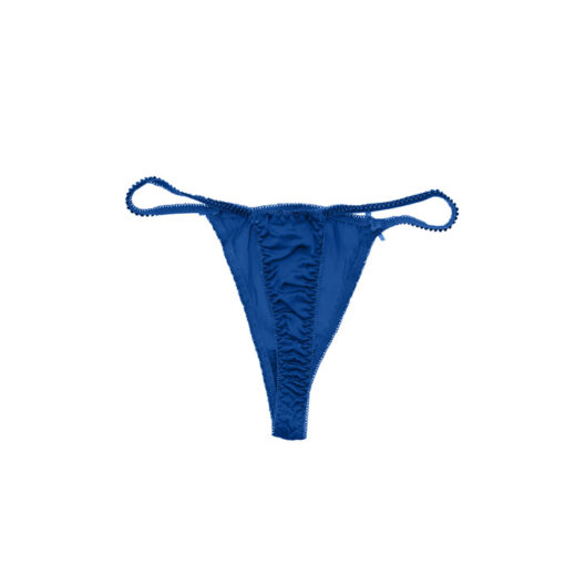 Magic Silk tanga de seda azul M/L - Imagen 2