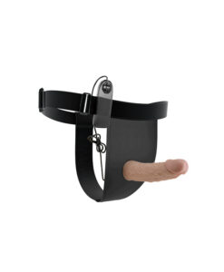 Drawen arnés vibrador hueco punta blanda