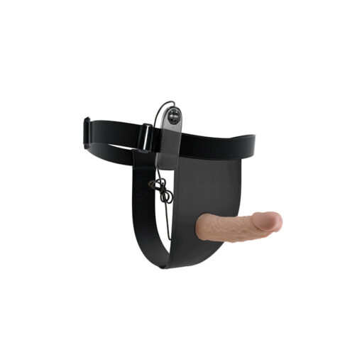 Drawen arnés vibrador hueco punta blanda