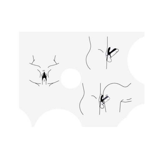 Ohrgasmic Boudoir anillo doble interno y externo con mando - Imagen 3