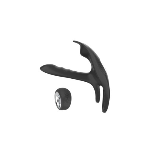 Ohrgasmic Boudoir anillo doble interno y externo con mando