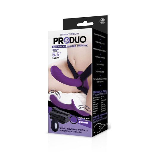 Produo arnés anatómico doble vibración a distancia - Imagen 2