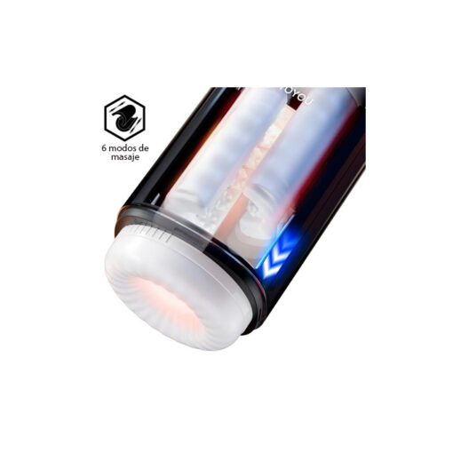 Nextor masajeador para pene con calor y vibración - Imagen 3