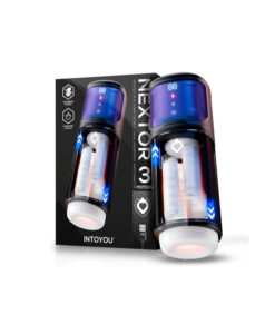 Nextor masajeador para pene con calor y vibración