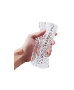 Alternative view of Ice Girl masturbador con vibración transparente