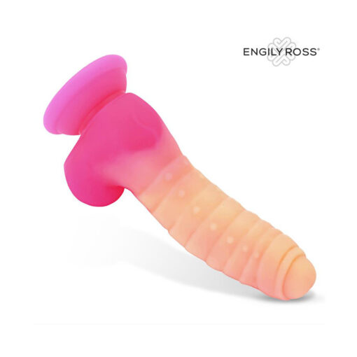 Scalidor dildo de silicona fluorescente - Imagen 3