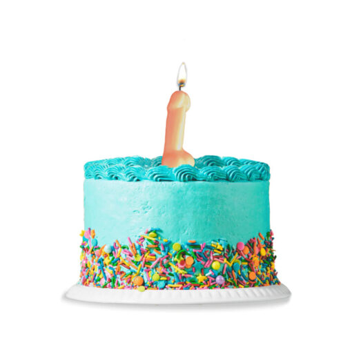 Vela en forma de pene