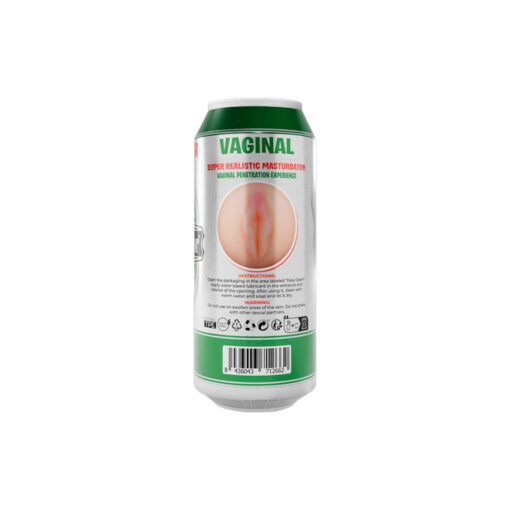Masturbator vagina con forma lata de cerveza - Imagen 5