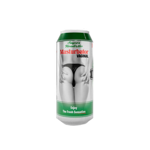 Masturbator vagina con forma lata de cerveza - Imagen 4