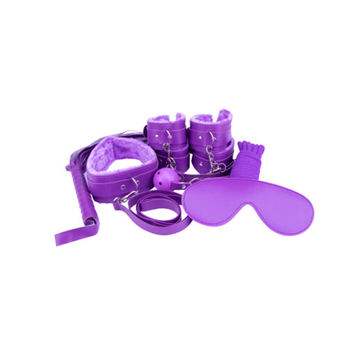 Loving Joy kit de bondage morado