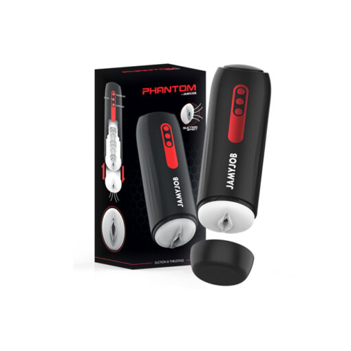 Phantom masturbador para pene sube-baja y succión