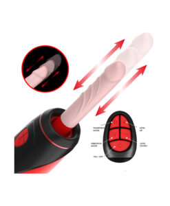 Alternative view of Pyston máquina del amor automática con mando