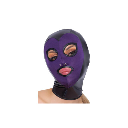 Bad Kitty capucha unisex fetish morada