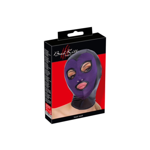 Bad Kitty capucha unisex fetish morada - Imagen 5