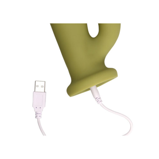 Loveline conejito rotador de silicona líquida - Imagen 3