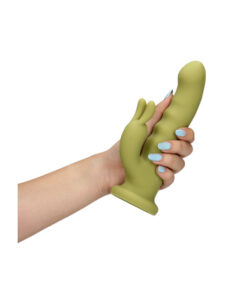 Alternative view of Loveline conejito rotador de silicona líquida