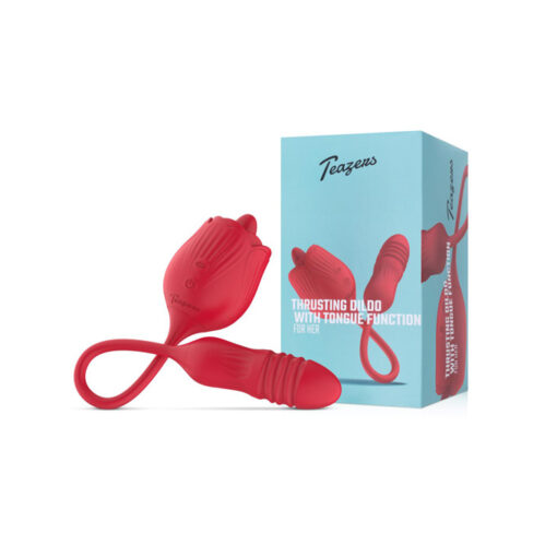 Teazers lengua realista y vibrador con penetración automática - Imagen 5