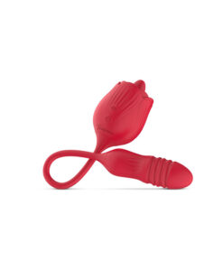Alternative view of Teazers lengua realista y vibrador con penetración automática